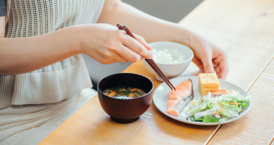 「量と質」を整える食事調整